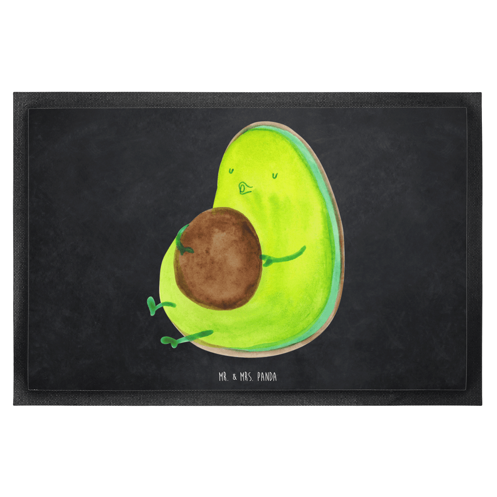 Fußmatte Avocado pfeift Avocado, Diät, Abnehmen, Ernährung, dick sein, Pummelfee,  Türvorleger, Schmutzmatte, Fußabtreter, Matte, Schmutzfänger, Fußabstreifer, Schmutzfangmatte, Türmatte, Motivfußmatte,  Haustürmatte, Vorleger  Avocado, Veggie, Vegan, Gesund