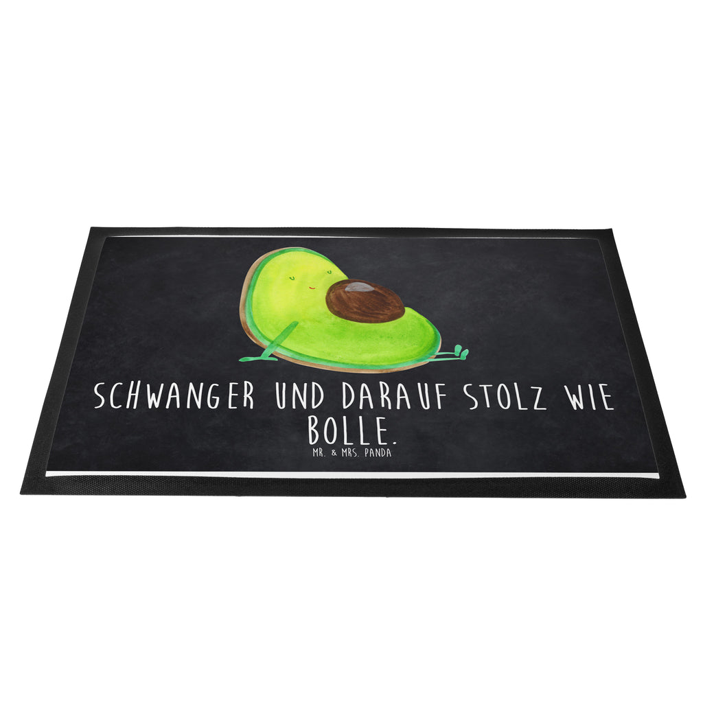 Fußmatte Avocado schwanger Avocado, schwanger, Schwangerschaft, Babyparty, Babyshower,  Türvorleger, Schmutzmatte, Fußabtreter, Matte, Schmutzfänger, Fußabstreifer, Schmutzfangmatte, Türmatte, Motivfußmatte,  Haustürmatte, Vorleger  Avocado, Veggie, Vegan, Gesund