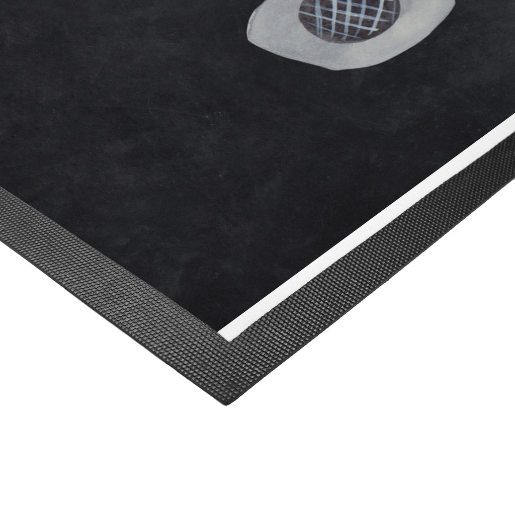 Fußmatte Avocado tanzt Türvorleger, Schmutzmatte, Fußabtreter, Matte, Schmutzfänger, Fußabstreifer, Schmutzfangmatte, Türmatte, Motivfußmatte, Haustürmatte, Vorleger, Avocado, Veggie, Vegan, Gesund