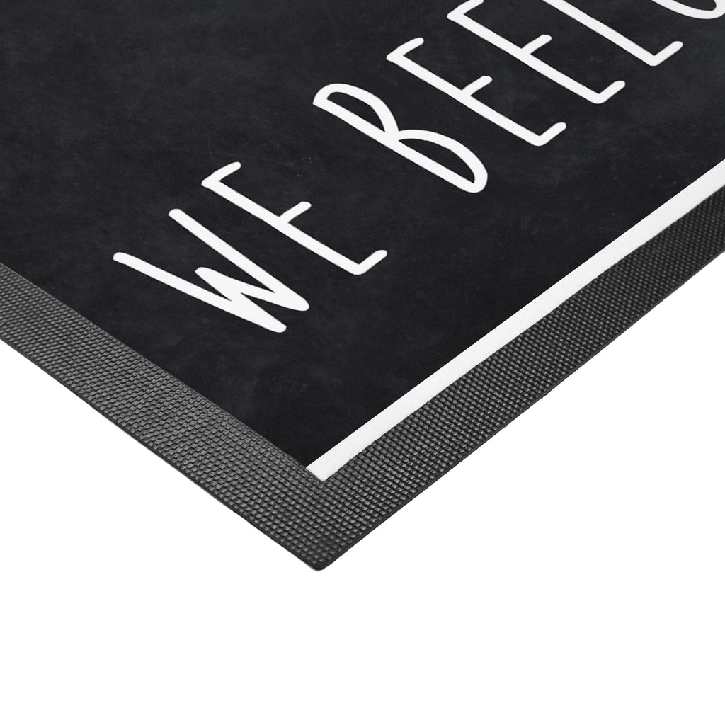 Fußmatte Biene Verliebt  Türvorleger, Schmutzmatte, Fußabtreter, Matte, Schmutzfänger, Fußabstreifer, Schmutzfangmatte, Türmatte, Motivfußmatte,  Haustürmatte, Vorleger  Biene, Wespe, Hummel