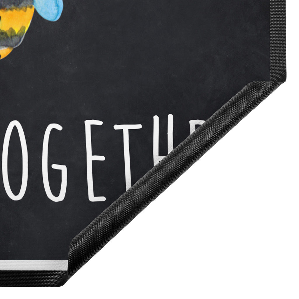 Fußmatte Biene Verliebt  Türvorleger, Schmutzmatte, Fußabtreter, Matte, Schmutzfänger, Fußabstreifer, Schmutzfangmatte, Türmatte, Motivfußmatte,  Haustürmatte, Vorleger  Biene, Wespe, Hummel