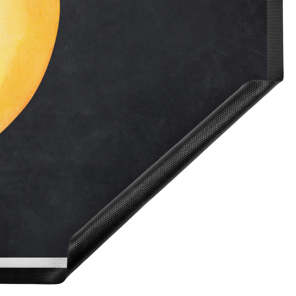 Fußmatte Pinguin Mond Türvorleger, Schmutzmatte, Fußabtreter, Matte, Schmutzfänger, Fußabstreifer, Schmutzfangmatte, Türmatte, Motivfußmatte, Haustürmatte, Vorleger, Pinguin, Pinguine, Spruch, schlafen, Nachtruhe, Einschlafen, Schlafzimmer, Schlafstörungen, Gästezimmer