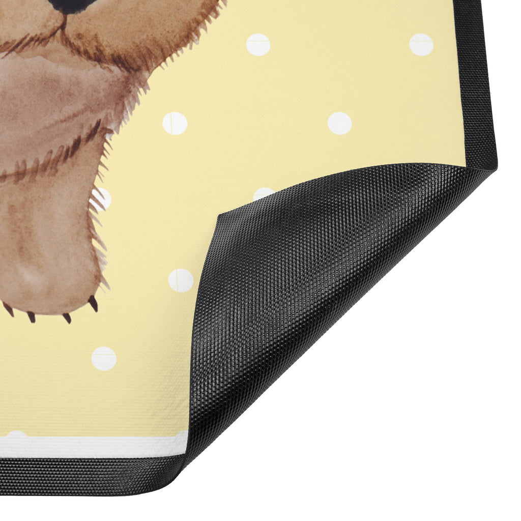 Fußmatte Wombat Türvorleger, Schmutzmatte, Fußabtreter, Matte, Schmutzfänger, Fußabstreifer, Schmutzfangmatte, Türmatte, Motivfußmatte, Haustürmatte, Vorleger, süße Tiermotive, gute Laune, lustige Sprüche, Tiere, Wombat, Das Leben ist schön, Motivation, Spruch, Australien