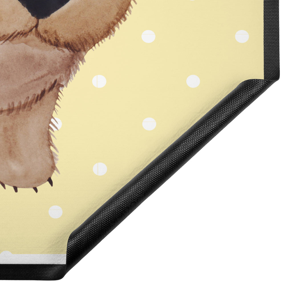 Fußmatte Wombat Türvorleger, Schmutzmatte, Fußabtreter, Matte, Schmutzfänger, Fußabstreifer, Schmutzfangmatte, Türmatte, Motivfußmatte, Haustürmatte, Vorleger, süße Tiermotive, gute Laune, lustige Sprüche, Tiere, Wombat, Das Leben ist schön, Motivation, Spruch, Australien