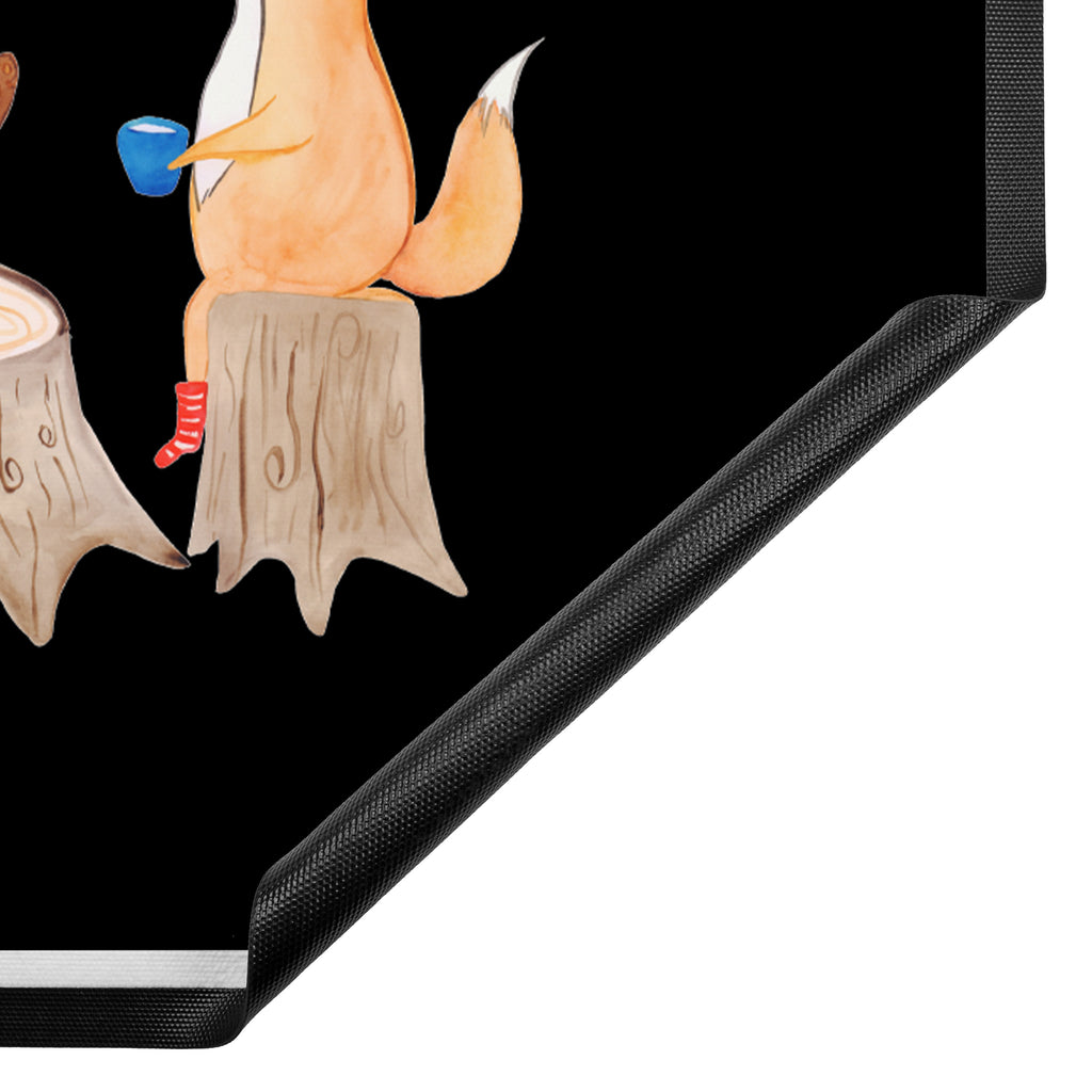 Fußmatte Waldtiere Picknick Türvorleger, Schmutzmatte, Fußabtreter, Matte, Schmutzfänger, Fußabstreifer, Schmutzfangmatte, Türmatte, Motivfußmatte, Haustürmatte, Vorleger, süße Tiermotive, gute Laune, lustige Sprüche, Tiere, Waldtiere, Picknick, Wald, Fuchs, Hase, Igel, Maus, Eichhörnchen