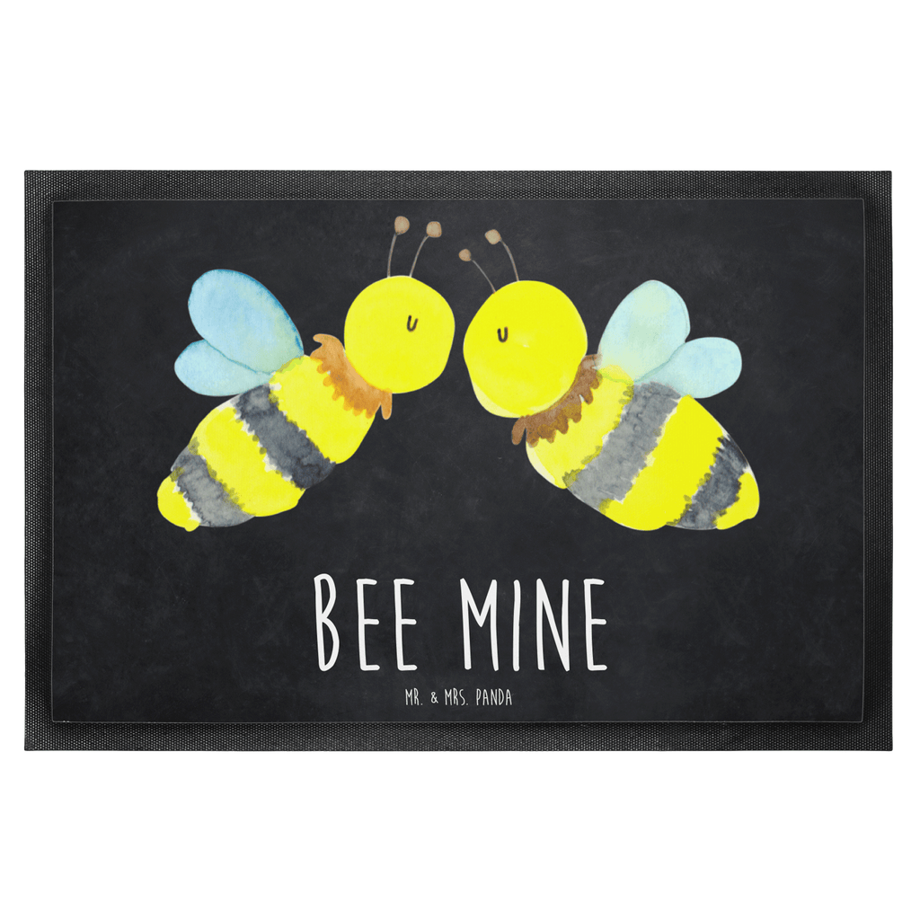 Fußmatte Biene Liebe  Türvorleger, Schmutzmatte, Fußabtreter, Matte, Schmutzfänger, Fußabstreifer, Schmutzfangmatte, Türmatte, Motivfußmatte,  Haustürmatte, Vorleger  Biene, Wespe, Hummel