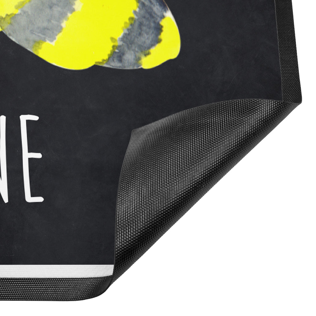 Fußmatte Biene Liebe  Türvorleger, Schmutzmatte, Fußabtreter, Matte, Schmutzfänger, Fußabstreifer, Schmutzfangmatte, Türmatte, Motivfußmatte,  Haustürmatte, Vorleger  Biene, Wespe, Hummel