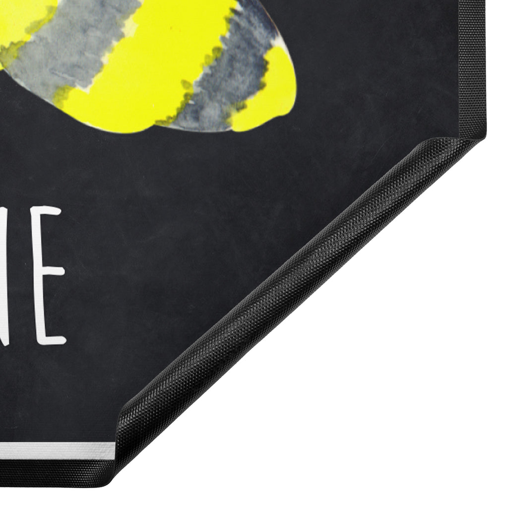 Fußmatte Biene Liebe  Türvorleger, Schmutzmatte, Fußabtreter, Matte, Schmutzfänger, Fußabstreifer, Schmutzfangmatte, Türmatte, Motivfußmatte,  Haustürmatte, Vorleger  Biene, Wespe, Hummel