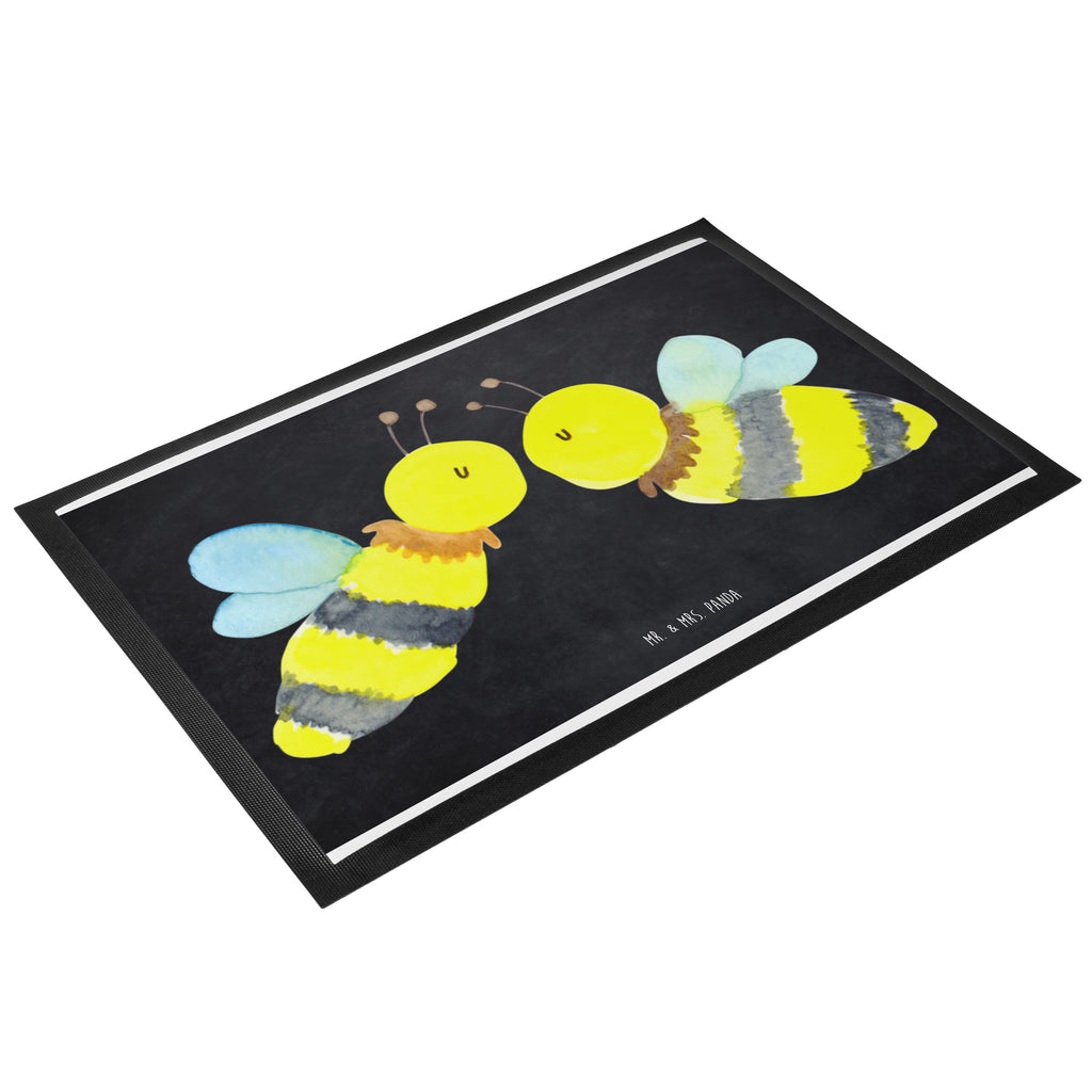 Fußmatte Biene Liebe  Türvorleger, Schmutzmatte, Fußabtreter, Matte, Schmutzfänger, Fußabstreifer, Schmutzfangmatte, Türmatte, Motivfußmatte,  Haustürmatte, Vorleger  Biene, Wespe, Hummel