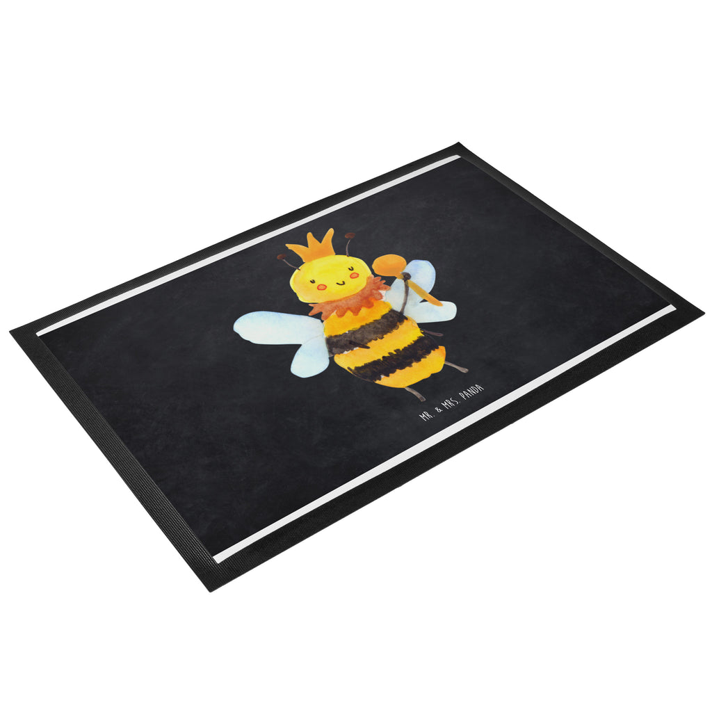 Fußmatte Biene König  Türvorleger, Schmutzmatte, Fußabtreter, Matte, Schmutzfänger, Fußabstreifer, Schmutzfangmatte, Türmatte, Motivfußmatte,  Haustürmatte, Vorleger  Biene, Wespe, Hummel