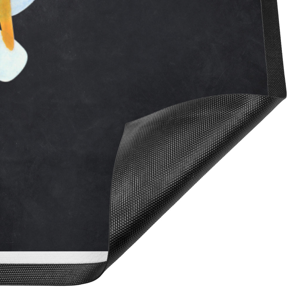 Fußmatte Biene König  Türvorleger, Schmutzmatte, Fußabtreter, Matte, Schmutzfänger, Fußabstreifer, Schmutzfangmatte, Türmatte, Motivfußmatte,  Haustürmatte, Vorleger  Biene, Wespe, Hummel