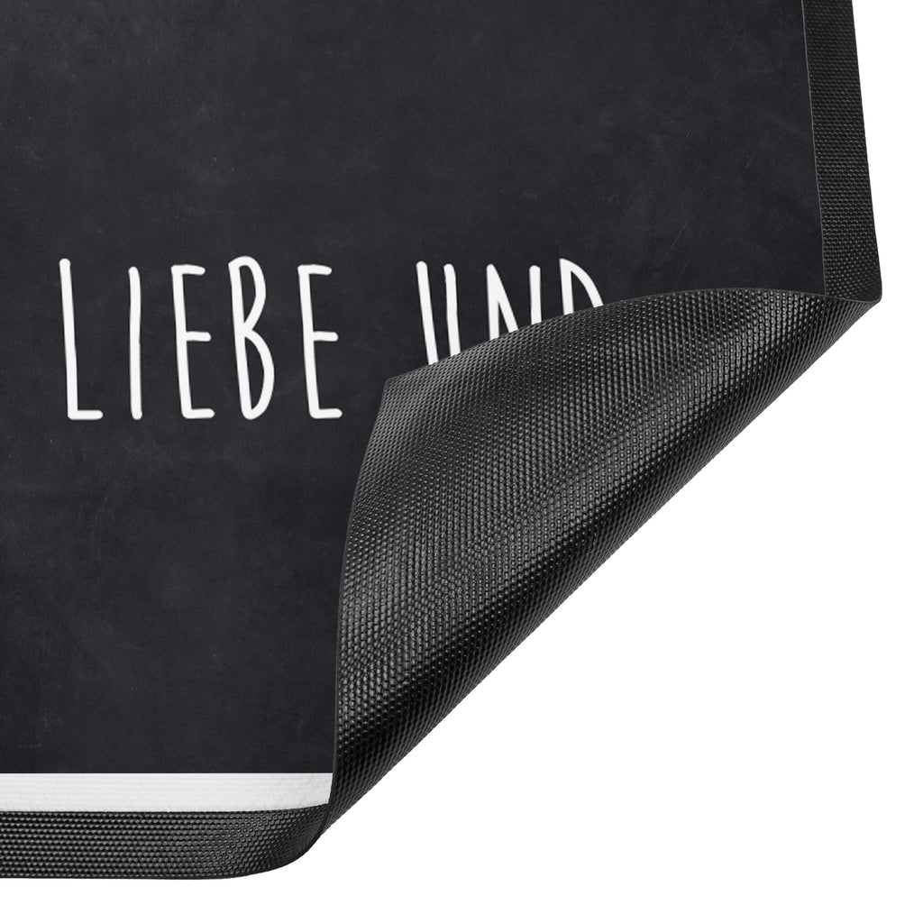 Fußmatte Pinguin Marienkäfer Türvorleger, Schmutzmatte, Fußabtreter, Matte, Schmutzfänger, Fußabstreifer, Schmutzfangmatte, Türmatte, Motivfußmatte, Haustürmatte, Vorleger, Pinguin, Pinguine, Marienkäfer, Liebe, Wunder, Glück, Freude, Lebensfreude