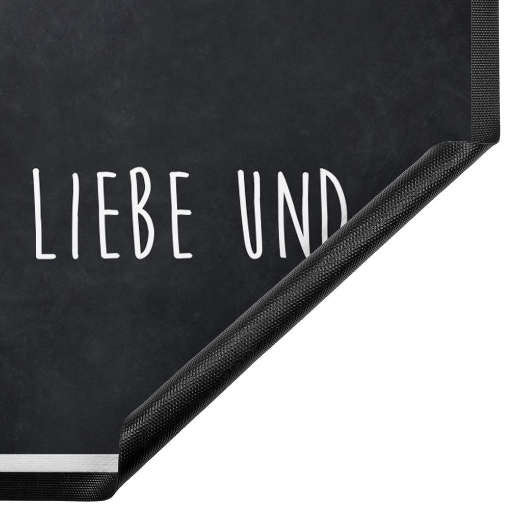 Fußmatte Pinguin Marienkäfer Türvorleger, Schmutzmatte, Fußabtreter, Matte, Schmutzfänger, Fußabstreifer, Schmutzfangmatte, Türmatte, Motivfußmatte, Haustürmatte, Vorleger, Pinguin, Pinguine, Marienkäfer, Liebe, Wunder, Glück, Freude, Lebensfreude