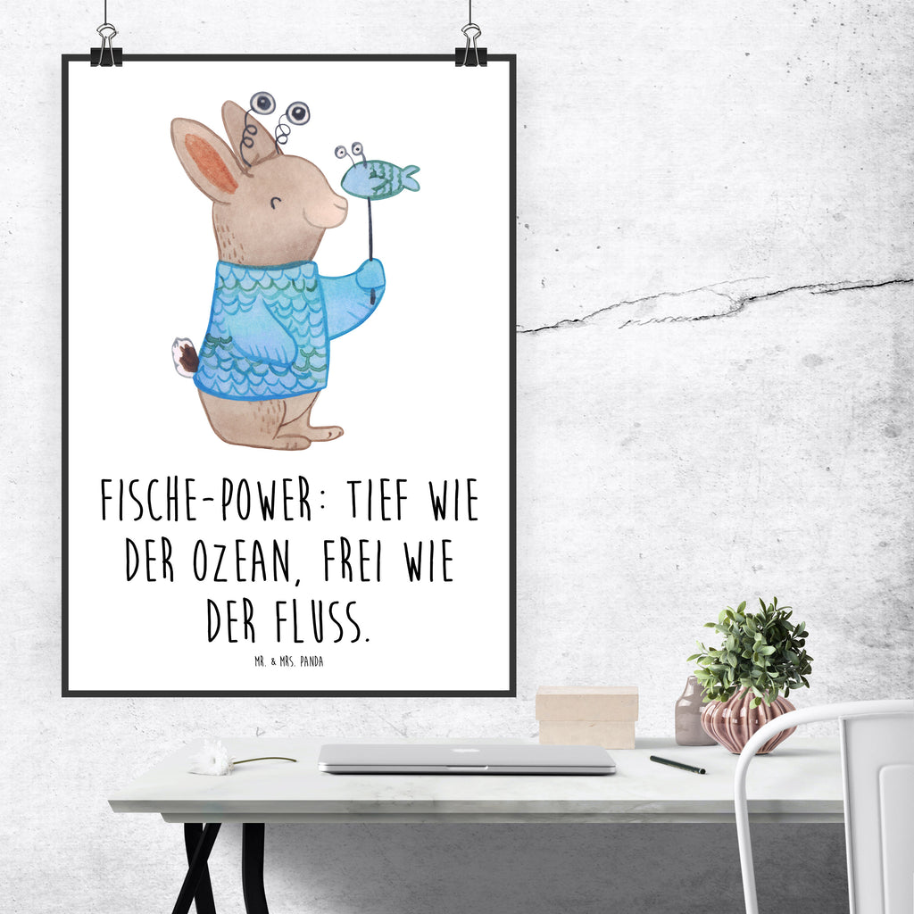 Poster Fische Astrologie Poster, Wandposter, Bild, Wanddeko, Küchenposter, Kinderposter, Wanddeko Bild, Raumdekoration, Wanddekoration, Handgemaltes Poster, Mr. & Mrs. Panda Poster, Designposter, Kunstdruck, Posterdruck, Tierkreiszeichen, Sternzeichen, Horoskop, Astrologie, Aszendent, Fischer, Geburtstagsgeschenk, Geschenkidee zum Geburtstag