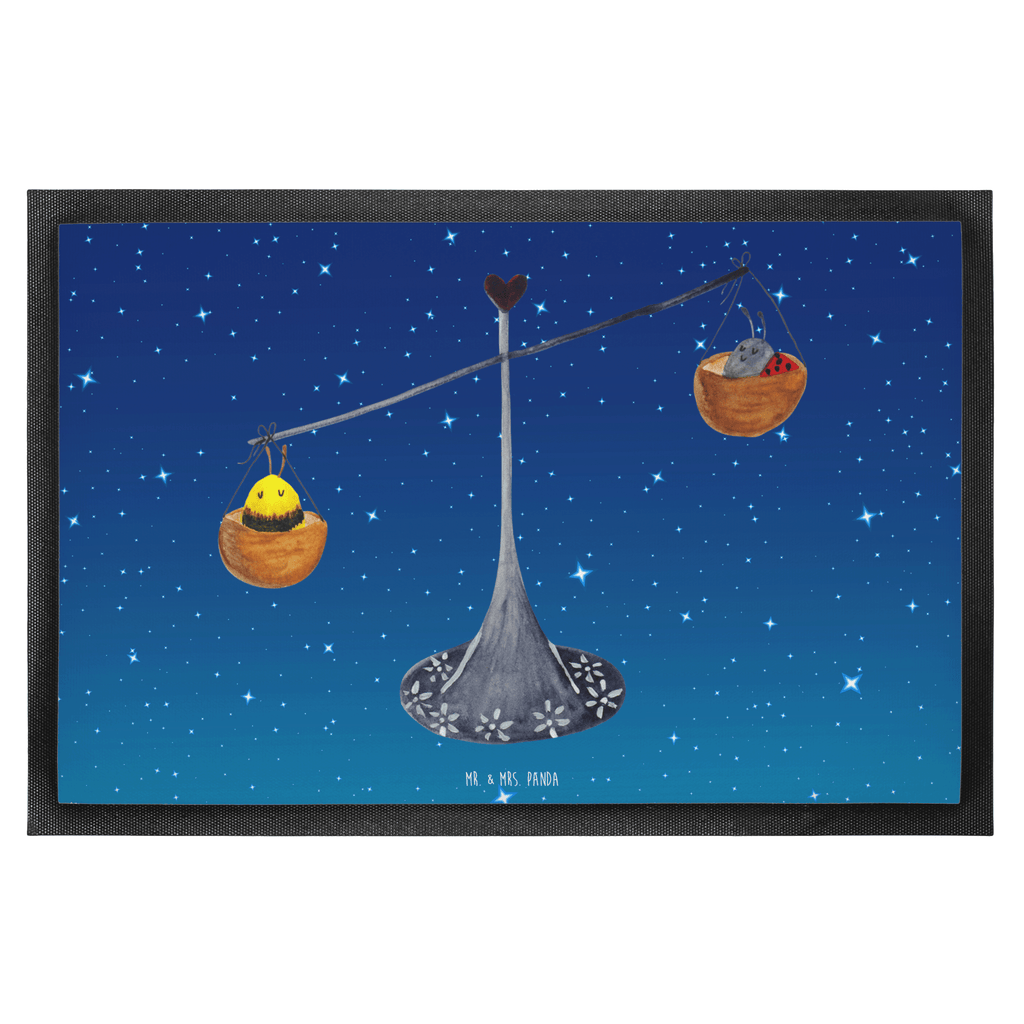 Fußmatte Sternzeichen Waage Türvorleger, Schmutzmatte, Fußabtreter, Matte, Schmutzfänger, Fußabstreifer, Schmutzfangmatte, Türmatte, Motivfußmatte, Haustürmatte, Vorleger, Tierkreiszeichen, Sternzeichen, Horoskop, Astrologie, Aszendent, Waage, Waage Geschenk, Waage Sternzeichen, Geschenk Oktober, Geschenk September, Geburtstag Oktober, Geburtstag September, Gleichgewicht, Marienkäfer, Hummel, Biene