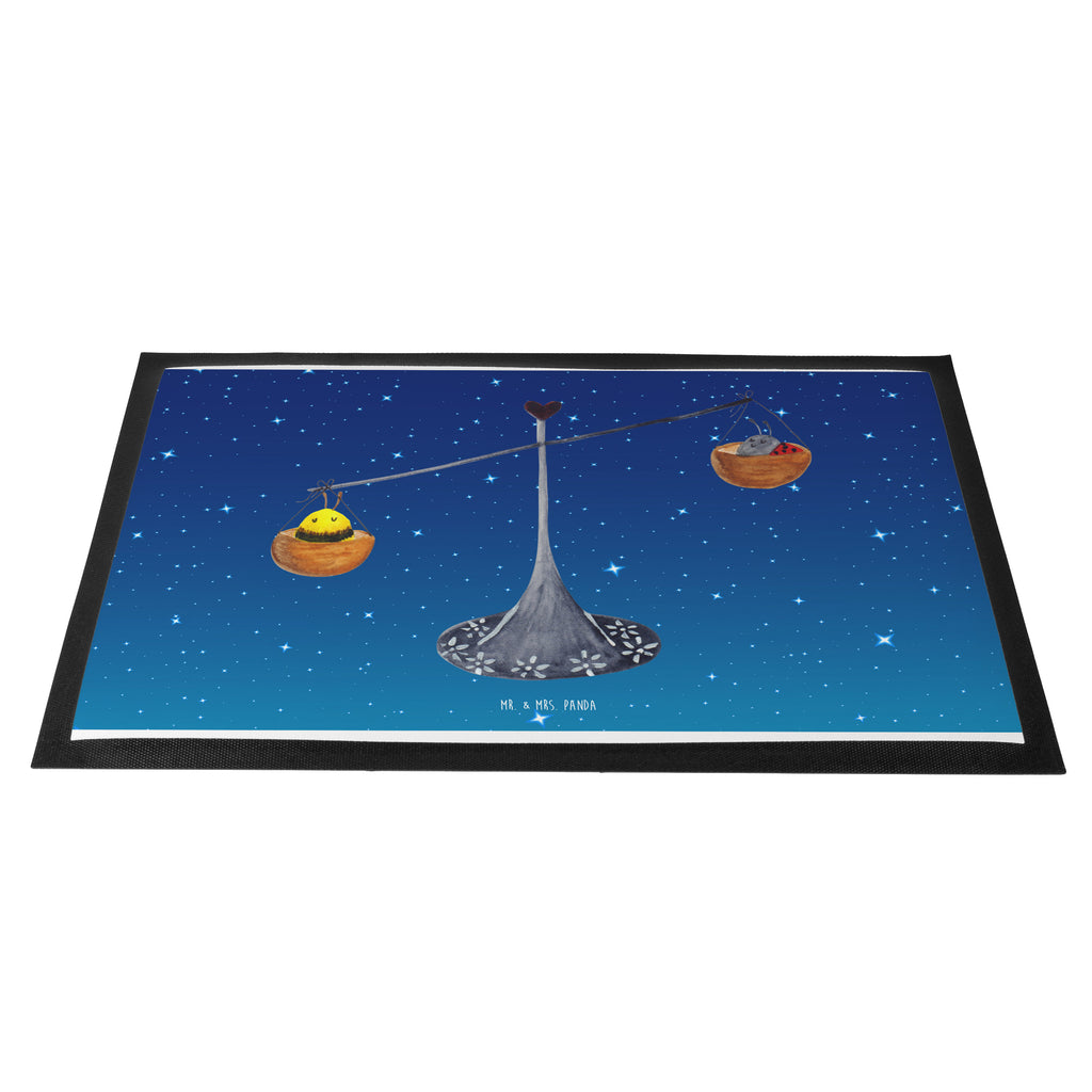 Fußmatte Sternzeichen Waage Türvorleger, Schmutzmatte, Fußabtreter, Matte, Schmutzfänger, Fußabstreifer, Schmutzfangmatte, Türmatte, Motivfußmatte, Haustürmatte, Vorleger, Tierkreiszeichen, Sternzeichen, Horoskop, Astrologie, Aszendent, Waage, Waage Geschenk, Waage Sternzeichen, Geschenk Oktober, Geschenk September, Geburtstag Oktober, Geburtstag September, Gleichgewicht, Marienkäfer, Hummel, Biene