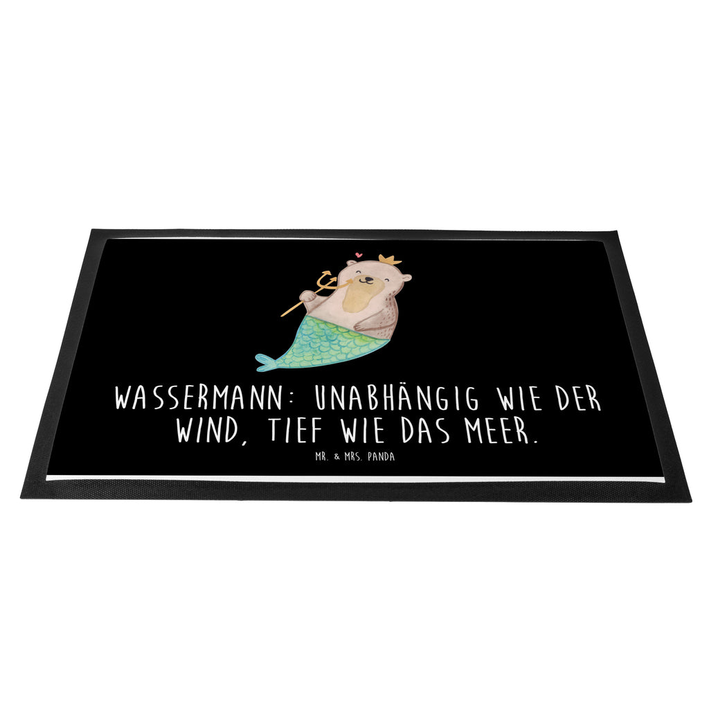 Fußmatte Wassermann Astrologie Wassermann, Sternzeichen, Geburtstagsgeschenk, Geschenk, Astrologie Türvorleger, Schmutzmatte, Fußabtreter, Matte, Schmutzfänger, Fußabstreifer, Schmutzfangmatte, Türmatte, Motivfußmatte,  Haustürmatte, Vorleger  