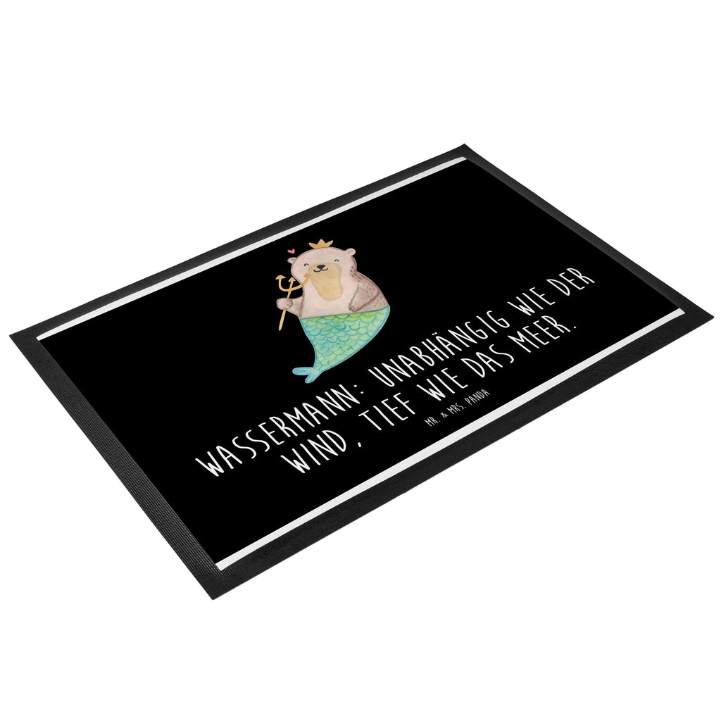 Fußmatte Wassermann Astrologie Wassermann, Sternzeichen, Geburtstagsgeschenk, Geschenk, Astrologie Türvorleger, Schmutzmatte, Fußabtreter, Matte, Schmutzfänger, Fußabstreifer, Schmutzfangmatte, Türmatte, Motivfußmatte,  Haustürmatte, Vorleger  