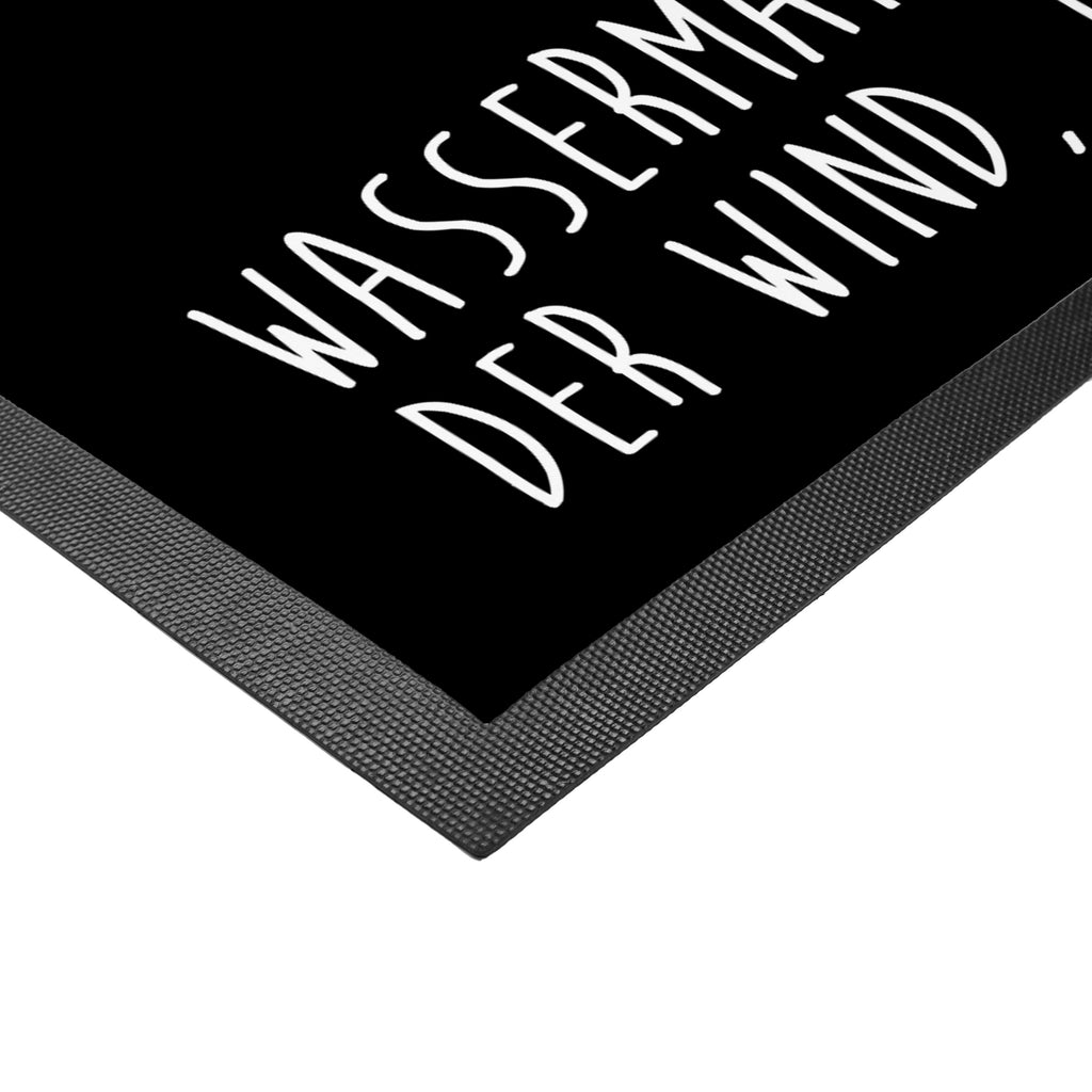 Fußmatte Wassermann Astrologie Wassermann, Sternzeichen, Geburtstagsgeschenk, Geschenk, Astrologie Türvorleger, Schmutzmatte, Fußabtreter, Matte, Schmutzfänger, Fußabstreifer, Schmutzfangmatte, Türmatte, Motivfußmatte,  Haustürmatte, Vorleger  
