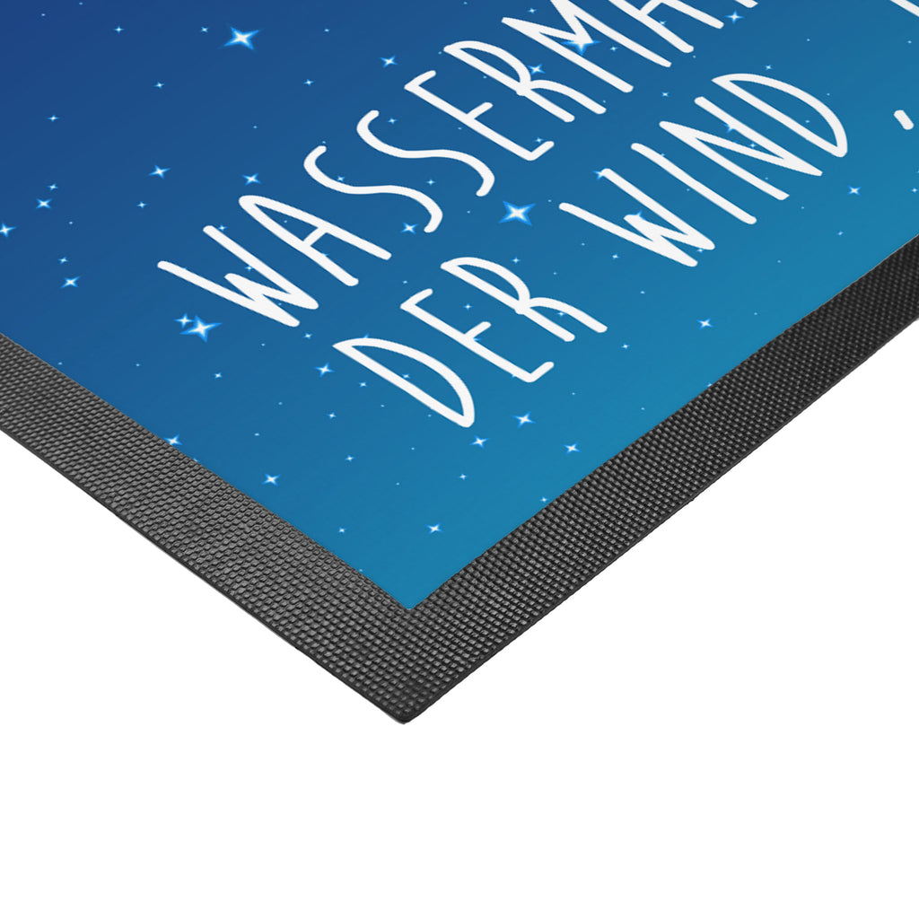 Fußmatte Wassermann Astrologie Wassermann, Sternzeichen, Geburtstagsgeschenk, Geschenk, Astrologie Türvorleger, Schmutzmatte, Fußabtreter, Matte, Schmutzfänger, Fußabstreifer, Schmutzfangmatte, Türmatte, Motivfußmatte,  Haustürmatte, Vorleger  
