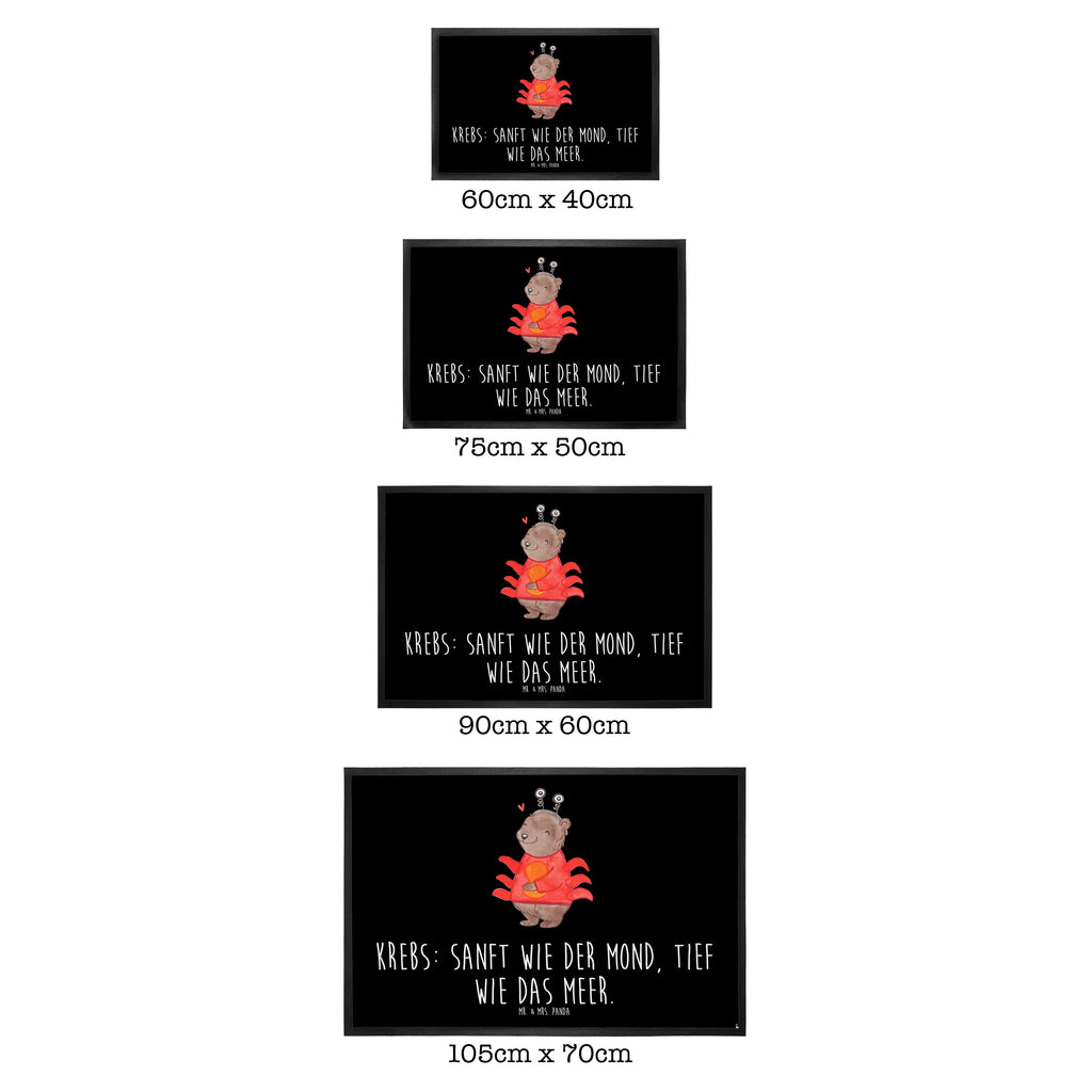 Fußmatte Krebs Astrologie Krebs, Sternzeichen, Astrologie, Tierkreiszeichen, Geburtstagsgeschenk, Geschenk, Türvorleger, Schmutzmatte, Fußabtreter, Matte, Schmutzfänger, Fußabstreifer, Schmutzfangmatte, Türmatte, Motivfußmatte,  Haustürmatte, Vorleger  