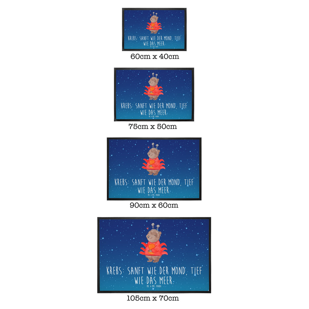 Fußmatte Krebs Astrologie Krebs, Sternzeichen, Astrologie, Tierkreiszeichen, Geburtstagsgeschenk, Geschenk, Türvorleger, Schmutzmatte, Fußabtreter, Matte, Schmutzfänger, Fußabstreifer, Schmutzfangmatte, Türmatte, Motivfußmatte,  Haustürmatte, Vorleger  