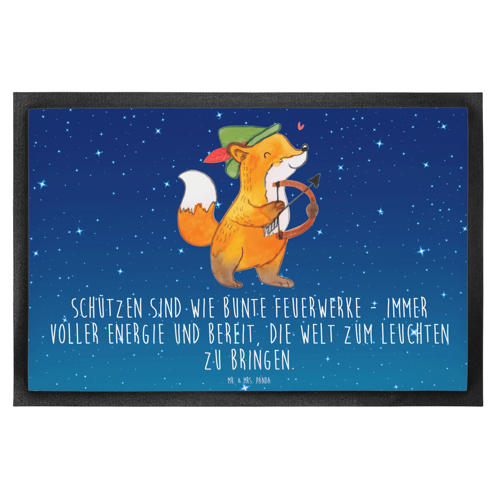 Fußmatte Schütze Astrologie Schütze, Sternzeichen, Astrologie, Tierkreiszeichen, Geschenkidee, Geburtstagsgeschenk, Türvorleger, Schmutzmatte, Fußabtreter, Matte, Schmutzfänger, Fußabstreifer, Schmutzfangmatte, Türmatte, Motivfußmatte,  Haustürmatte, Vorleger  