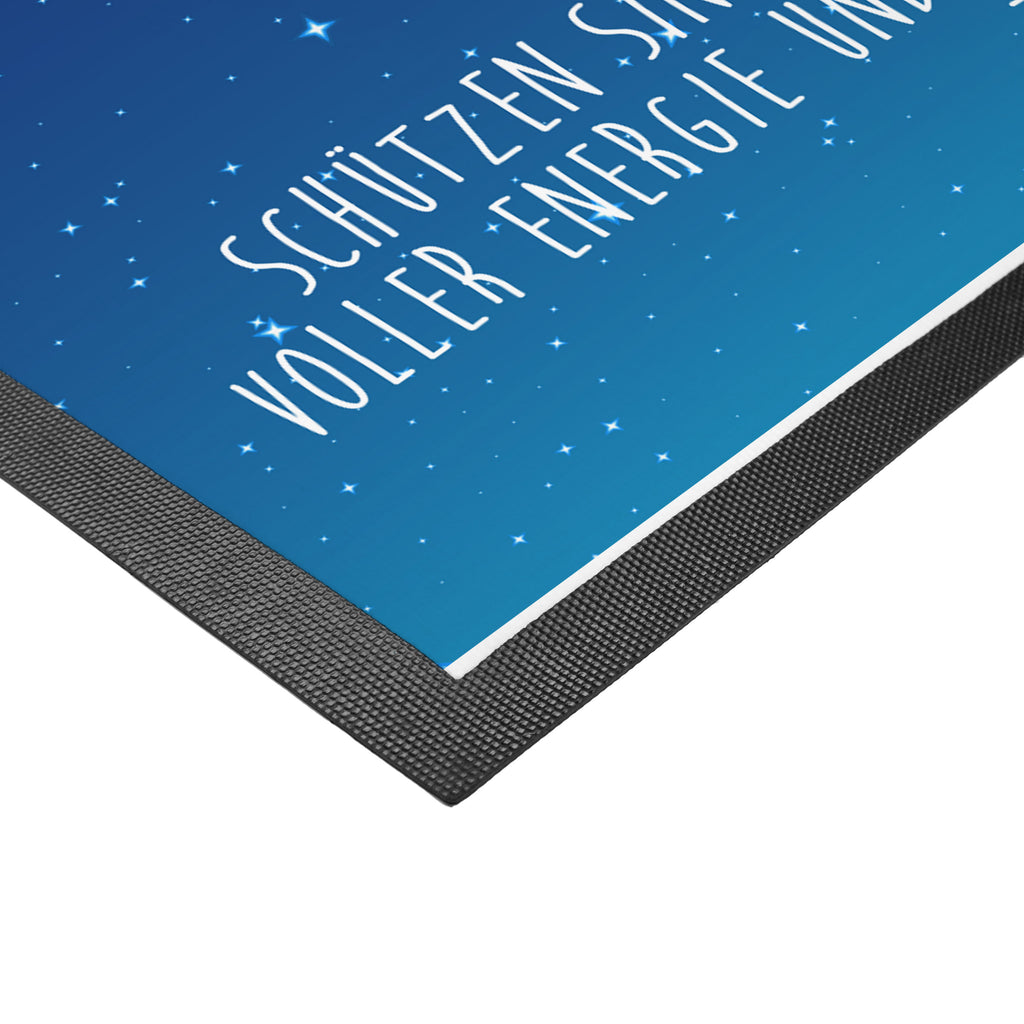 Fußmatte Schütze Astrologie Schütze, Sternzeichen, Astrologie, Tierkreiszeichen, Geschenkidee, Geburtstagsgeschenk, Türvorleger, Schmutzmatte, Fußabtreter, Matte, Schmutzfänger, Fußabstreifer, Schmutzfangmatte, Türmatte, Motivfußmatte,  Haustürmatte, Vorleger  