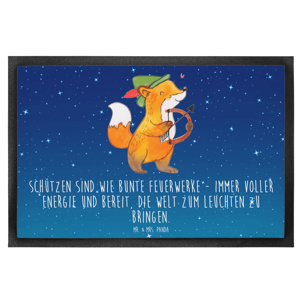 Fußmatte Schütze Astrologie Schütze, Sternzeichen, Astrologie, Tierkreiszeichen, Geschenkidee, Geburtstagsgeschenk, Türvorleger, Schmutzmatte, Fußabtreter, Matte, Schmutzfänger, Fußabstreifer, Schmutzfangmatte, Türmatte, Motivfußmatte,  Haustürmatte, Vorleger  