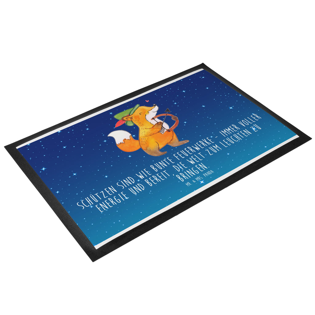 Fußmatte Schütze Astrologie Schütze, Sternzeichen, Astrologie, Tierkreiszeichen, Geschenkidee, Geburtstagsgeschenk, Türvorleger, Schmutzmatte, Fußabtreter, Matte, Schmutzfänger, Fußabstreifer, Schmutzfangmatte, Türmatte, Motivfußmatte,  Haustürmatte, Vorleger  
