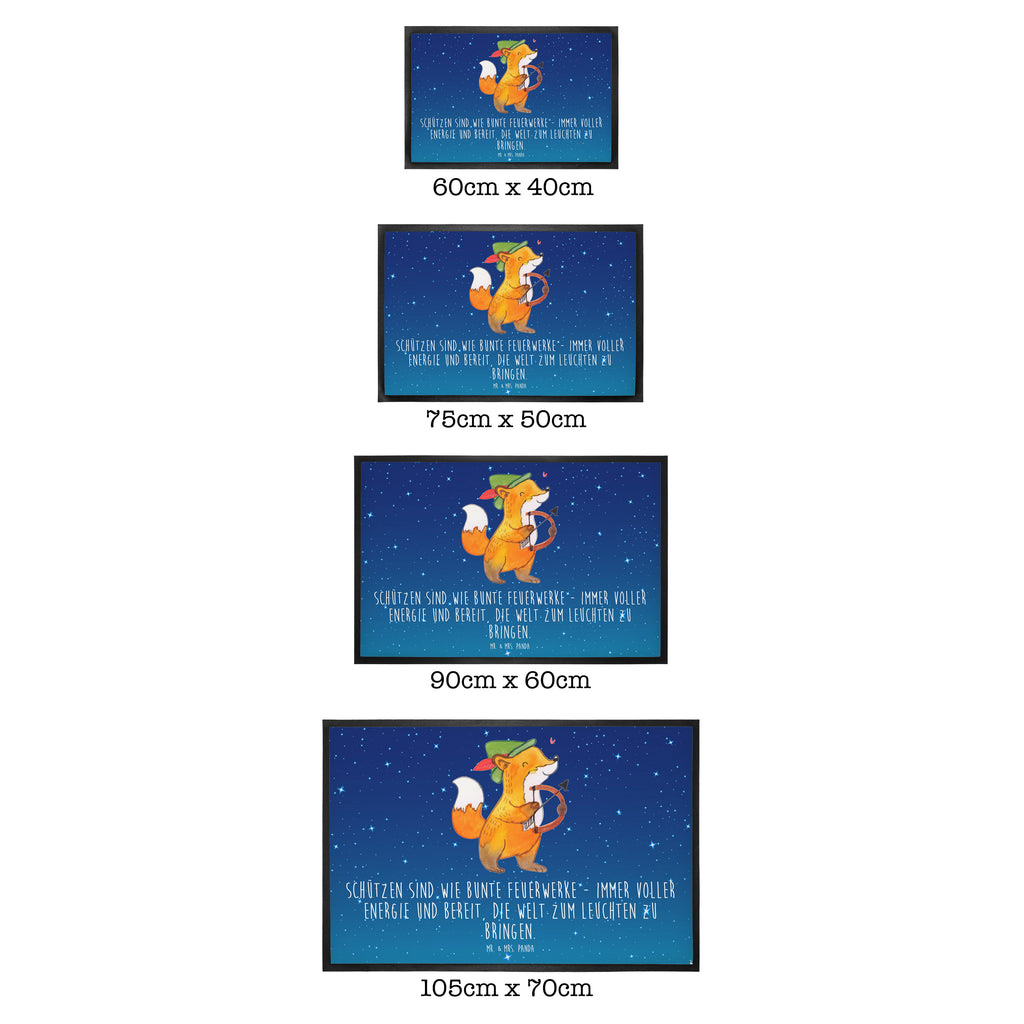 Fußmatte Schütze Astrologie Schütze, Sternzeichen, Astrologie, Tierkreiszeichen, Geschenkidee, Geburtstagsgeschenk, Türvorleger, Schmutzmatte, Fußabtreter, Matte, Schmutzfänger, Fußabstreifer, Schmutzfangmatte, Türmatte, Motivfußmatte,  Haustürmatte, Vorleger  