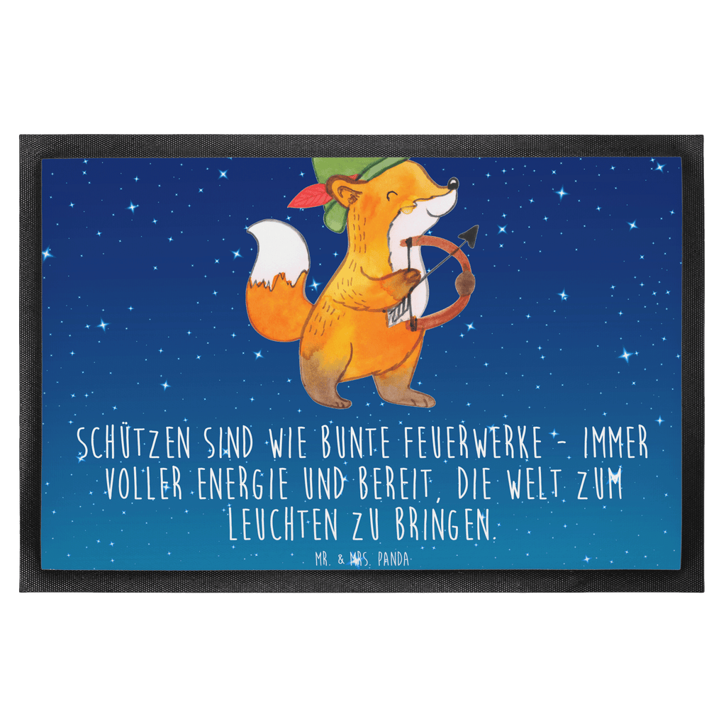 Fußmatte Schütze Astrologie Schütze, Sternzeichen, Astrologie, Tierkreiszeichen, Geschenkidee, Geburtstagsgeschenk, Türvorleger, Schmutzmatte, Fußabtreter, Matte, Schmutzfänger, Fußabstreifer, Schmutzfangmatte, Türmatte, Motivfußmatte,  Haustürmatte, Vorleger  