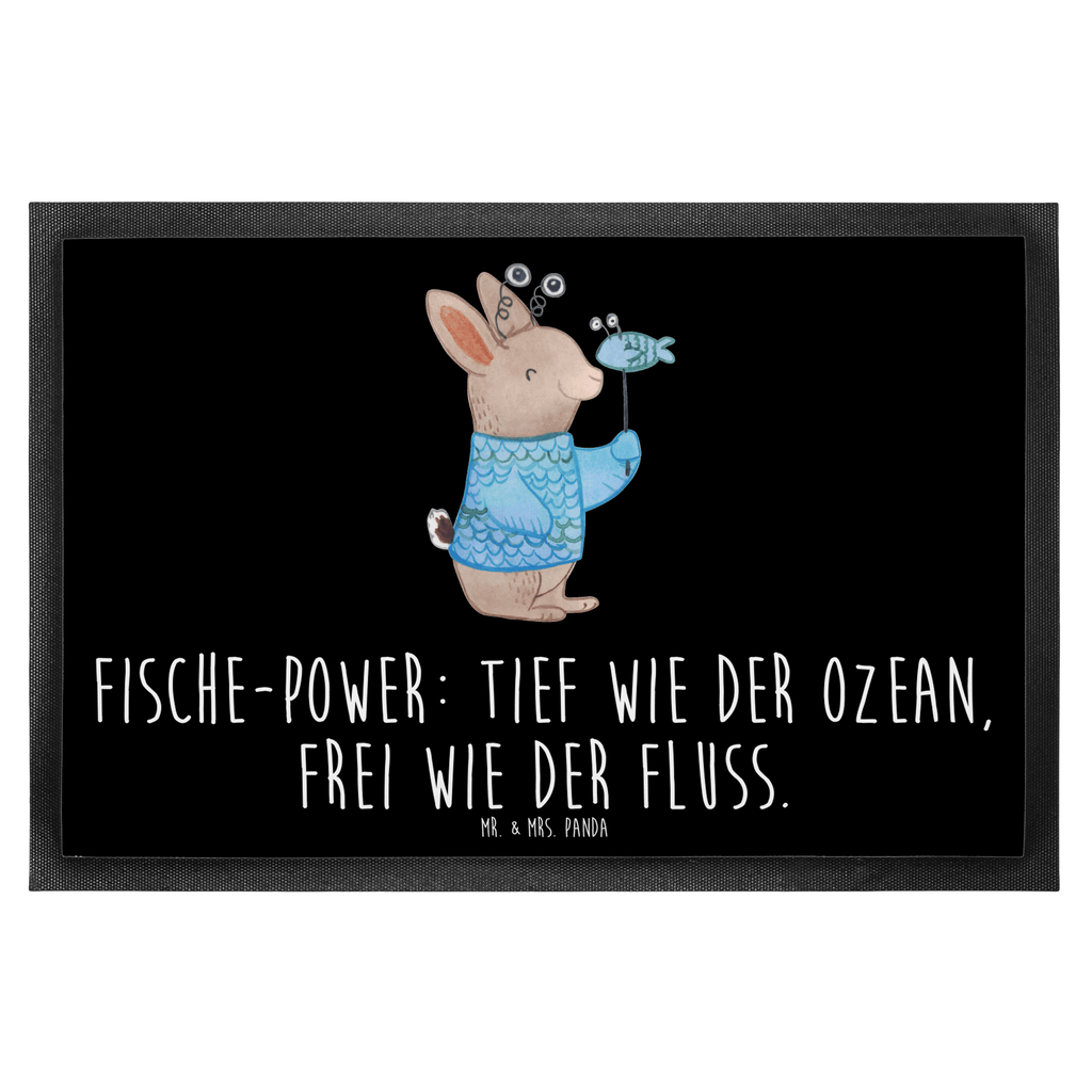 Fußmatte Fische Astrologie Fischer, Sternzeichen, Astrologie, Geburtstagsgeschenk, Geschenkidee zum Geburtstag, Türvorleger, Schmutzmatte, Fußabtreter, Matte, Schmutzfänger, Fußabstreifer, Schmutzfangmatte, Türmatte, Motivfußmatte,  Haustürmatte, Vorleger  