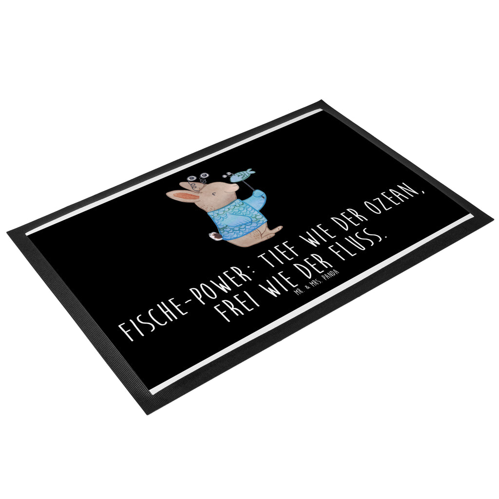 Fußmatte Fische Astrologie Fischer, Sternzeichen, Astrologie, Geburtstagsgeschenk, Geschenkidee zum Geburtstag, Türvorleger, Schmutzmatte, Fußabtreter, Matte, Schmutzfänger, Fußabstreifer, Schmutzfangmatte, Türmatte, Motivfußmatte,  Haustürmatte, Vorleger  