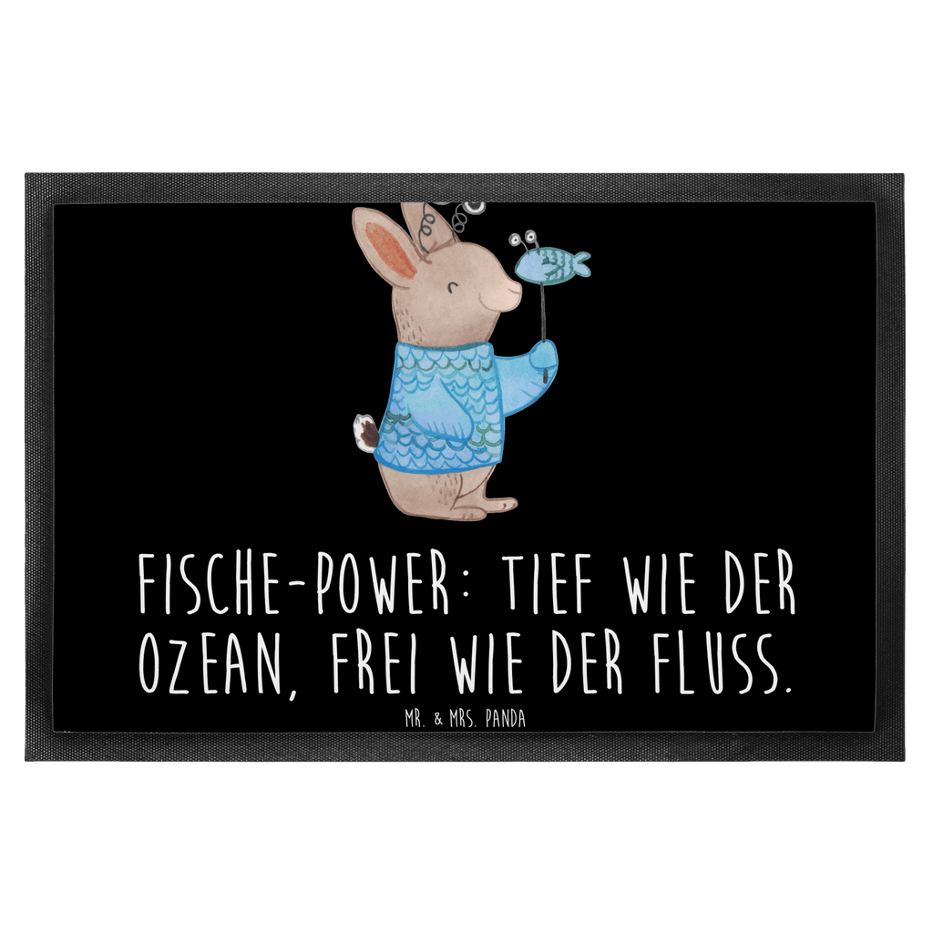 Fußmatte Fische Astrologie Fischer, Sternzeichen, Astrologie, Geburtstagsgeschenk, Geschenkidee zum Geburtstag, Türvorleger, Schmutzmatte, Fußabtreter, Matte, Schmutzfänger, Fußabstreifer, Schmutzfangmatte, Türmatte, Motivfußmatte,  Haustürmatte, Vorleger  