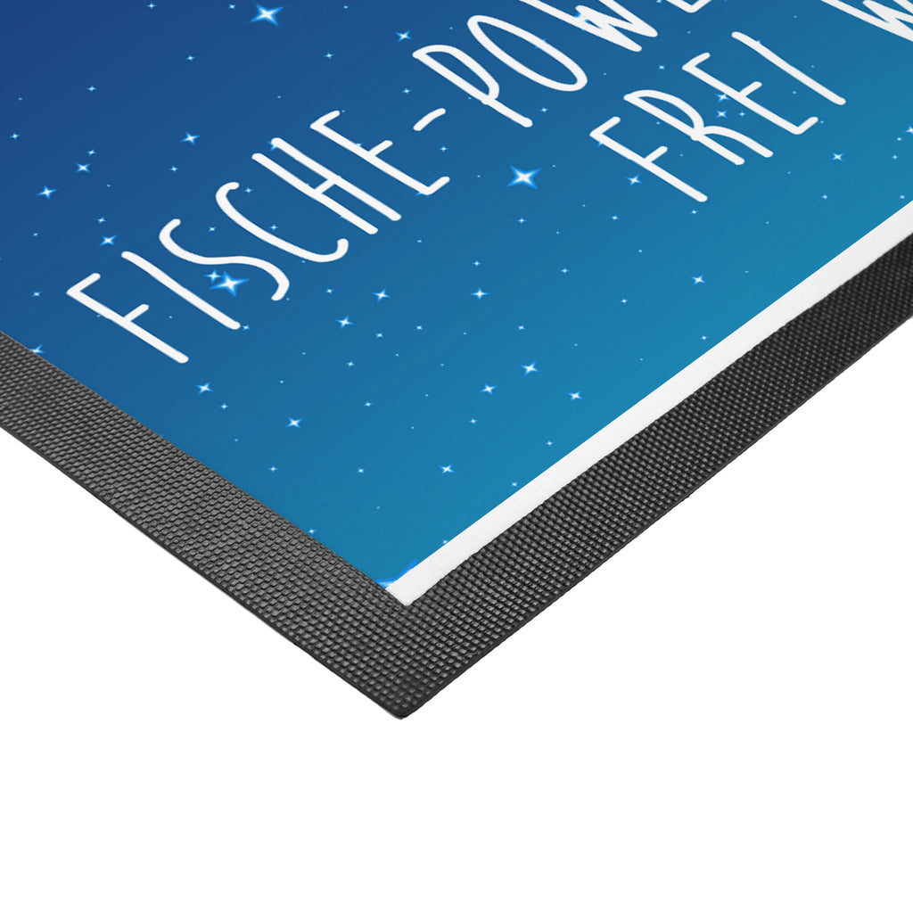 Fußmatte Fische Astrologie Fischer, Sternzeichen, Astrologie, Geburtstagsgeschenk, Geschenkidee zum Geburtstag, Türvorleger, Schmutzmatte, Fußabtreter, Matte, Schmutzfänger, Fußabstreifer, Schmutzfangmatte, Türmatte, Motivfußmatte,  Haustürmatte, Vorleger  