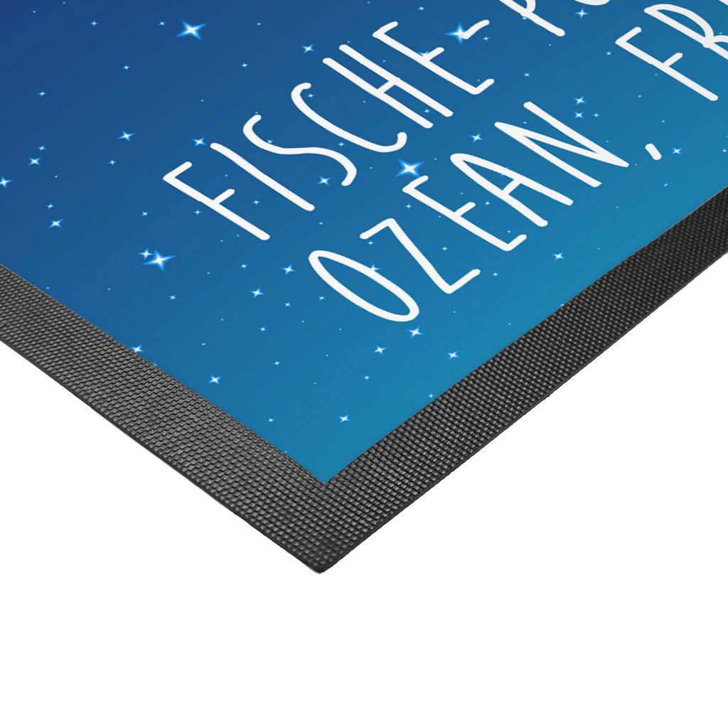 Fußmatte Fische Astrologie Fischer, Sternzeichen, Astrologie, Geburtstagsgeschenk, Geschenkidee zum Geburtstag, Türvorleger, Schmutzmatte, Fußabtreter, Matte, Schmutzfänger, Fußabstreifer, Schmutzfangmatte, Türmatte, Motivfußmatte,  Haustürmatte, Vorleger  