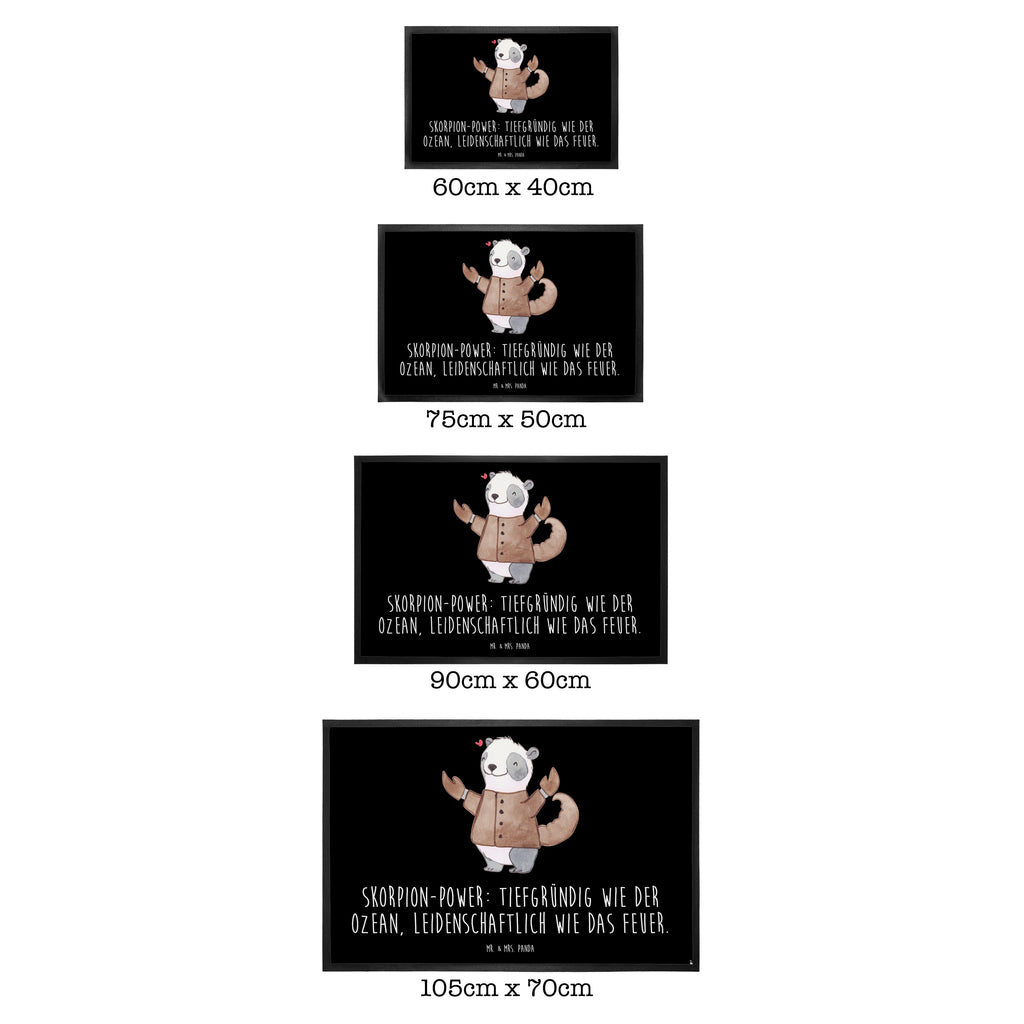 Fußmatte Skorpion Astrologie Skorpion, Sternzeichen, Astrologie, Tierkreiszeichen, Geburtstagsgeschenk, Geschenk,  Türvorleger, Schmutzmatte, Fußabtreter, Matte, Schmutzfänger, Fußabstreifer, Schmutzfangmatte, Türmatte, Motivfußmatte,  Haustürmatte, Vorleger  