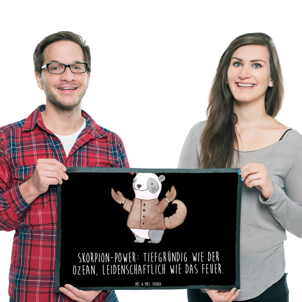 Fußmatte Skorpion Astrologie Skorpion, Sternzeichen, Astrologie, Tierkreiszeichen, Geburtstagsgeschenk, Geschenk,  Türvorleger, Schmutzmatte, Fußabtreter, Matte, Schmutzfänger, Fußabstreifer, Schmutzfangmatte, Türmatte, Motivfußmatte,  Haustürmatte, Vorleger  