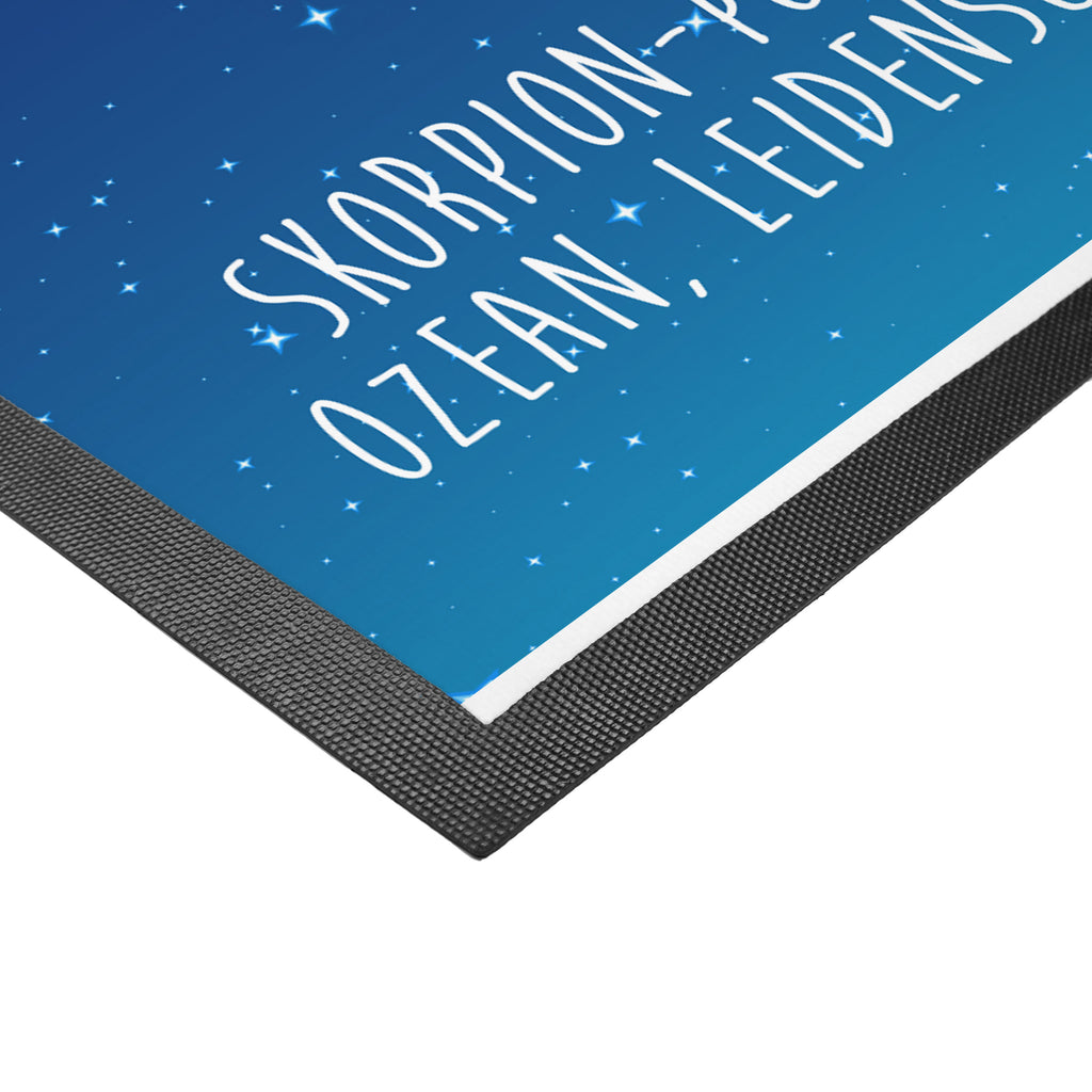 Fußmatte Skorpion Astrologie Skorpion, Sternzeichen, Astrologie, Tierkreiszeichen, Geburtstagsgeschenk, Geschenk,  Türvorleger, Schmutzmatte, Fußabtreter, Matte, Schmutzfänger, Fußabstreifer, Schmutzfangmatte, Türmatte, Motivfußmatte,  Haustürmatte, Vorleger  