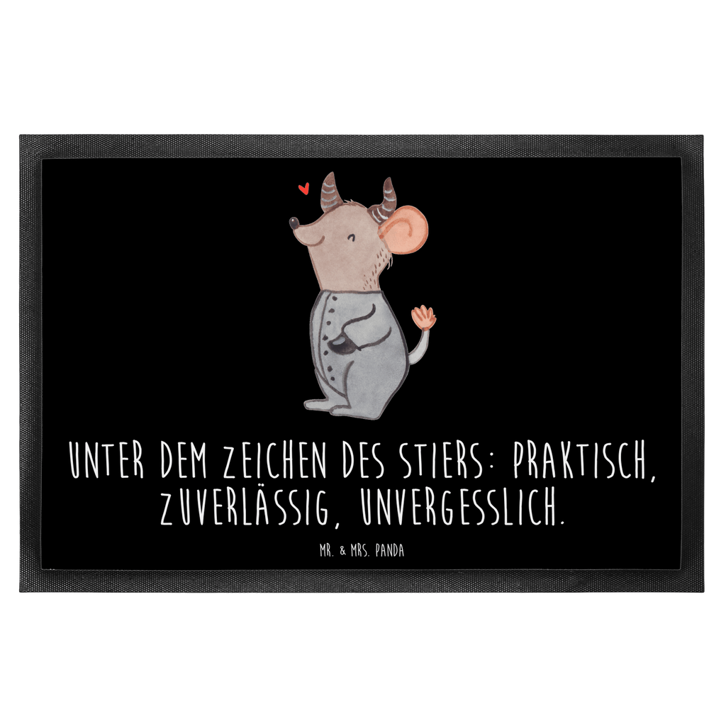 Fußmatte Stier Astrologie Stier, Sternzeichen, Astrologie, Tierkreiszeichen, Geburtstagsgeschenk, Geschenk, Geschenkidee zum Geburtstag Türvorleger, Schmutzmatte, Fußabtreter, Matte, Schmutzfänger, Fußabstreifer, Schmutzfangmatte, Türmatte, Motivfußmatte,  Haustürmatte, Vorleger  