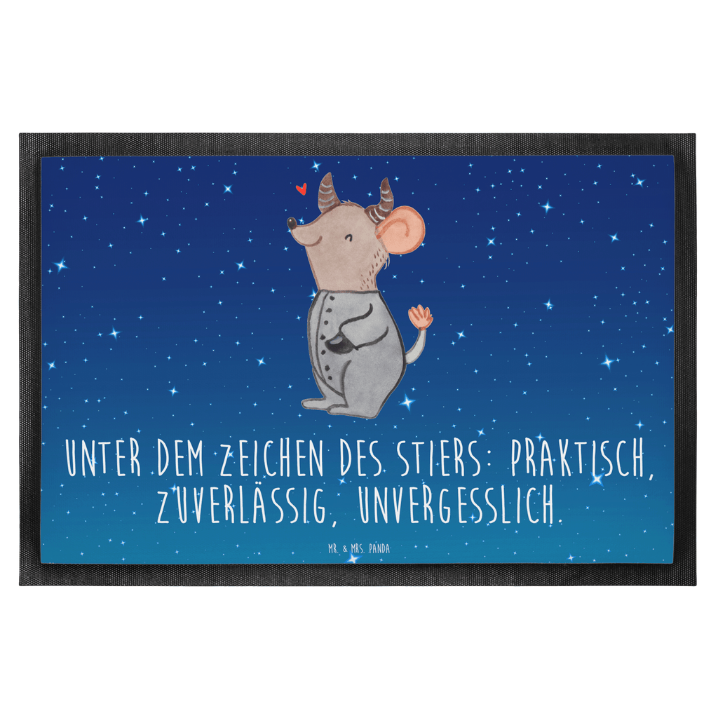 Fußmatte Stier Astrologie Stier, Sternzeichen, Astrologie, Tierkreiszeichen, Geburtstagsgeschenk, Geschenk, Geschenkidee zum Geburtstag Türvorleger, Schmutzmatte, Fußabtreter, Matte, Schmutzfänger, Fußabstreifer, Schmutzfangmatte, Türmatte, Motivfußmatte,  Haustürmatte, Vorleger  