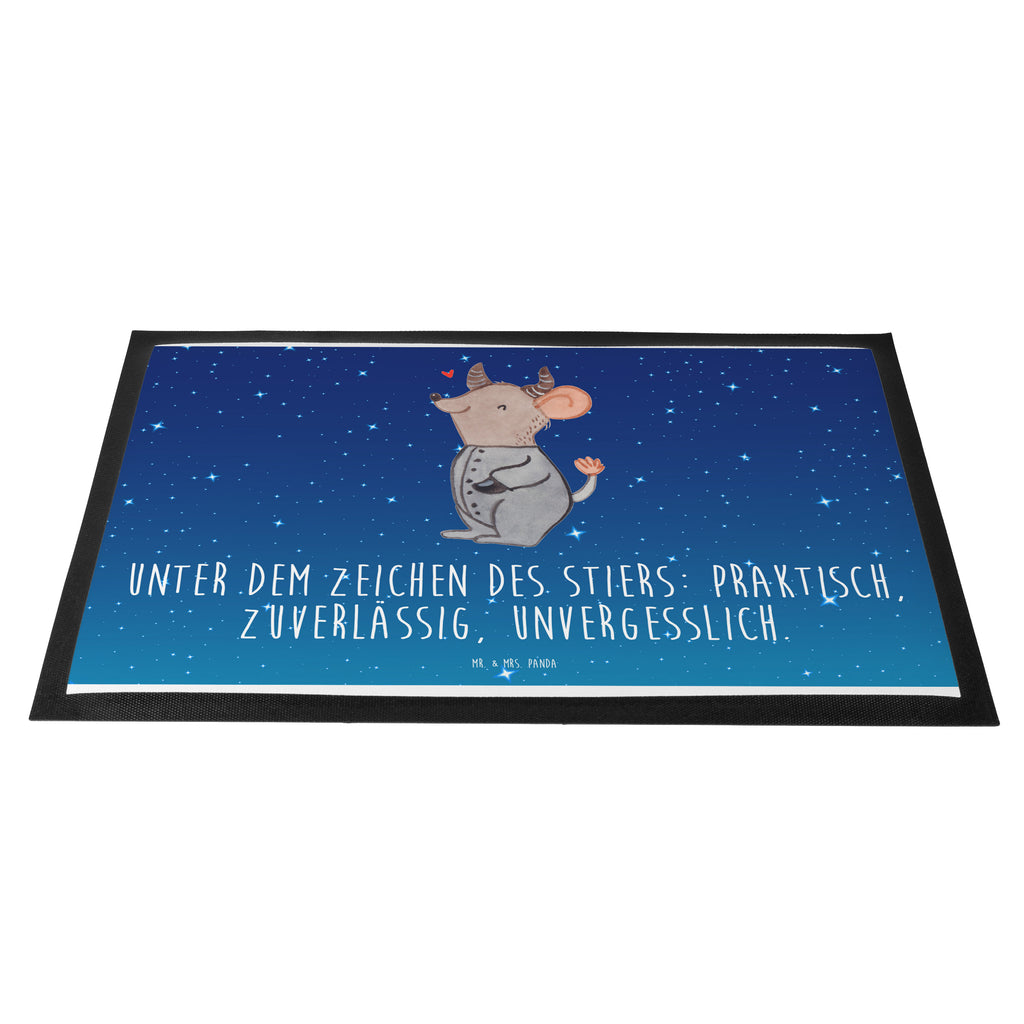 Fußmatte Stier Astrologie Stier, Sternzeichen, Astrologie, Tierkreiszeichen, Geburtstagsgeschenk, Geschenk, Geschenkidee zum Geburtstag Türvorleger, Schmutzmatte, Fußabtreter, Matte, Schmutzfänger, Fußabstreifer, Schmutzfangmatte, Türmatte, Motivfußmatte,  Haustürmatte, Vorleger  