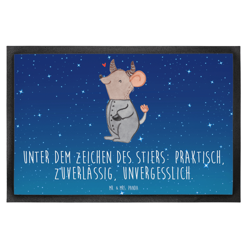 Fußmatte Stier Astrologie Stier, Sternzeichen, Astrologie, Tierkreiszeichen, Geburtstagsgeschenk, Geschenk, Geschenkidee zum Geburtstag Türvorleger, Schmutzmatte, Fußabtreter, Matte, Schmutzfänger, Fußabstreifer, Schmutzfangmatte, Türmatte, Motivfußmatte,  Haustürmatte, Vorleger  