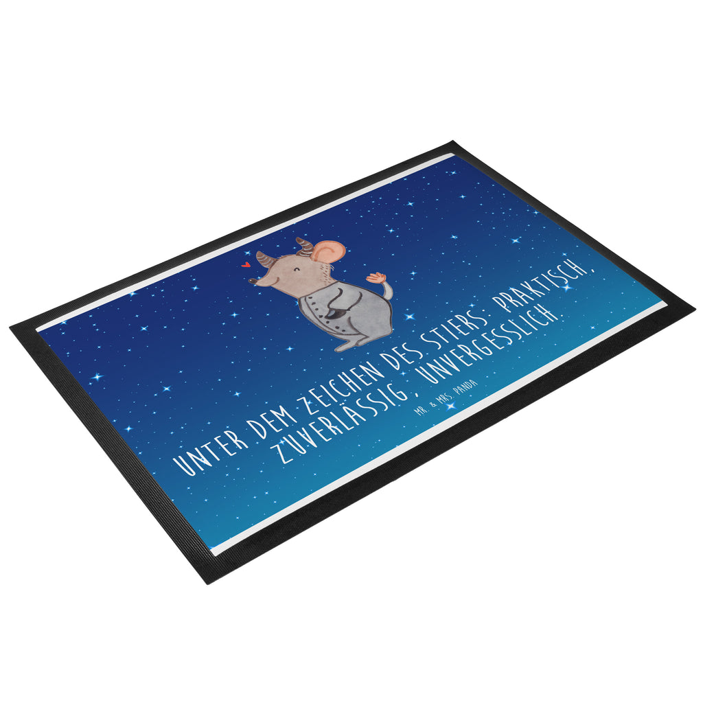 Fußmatte Stier Astrologie Stier, Sternzeichen, Astrologie, Tierkreiszeichen, Geburtstagsgeschenk, Geschenk, Geschenkidee zum Geburtstag Türvorleger, Schmutzmatte, Fußabtreter, Matte, Schmutzfänger, Fußabstreifer, Schmutzfangmatte, Türmatte, Motivfußmatte,  Haustürmatte, Vorleger  