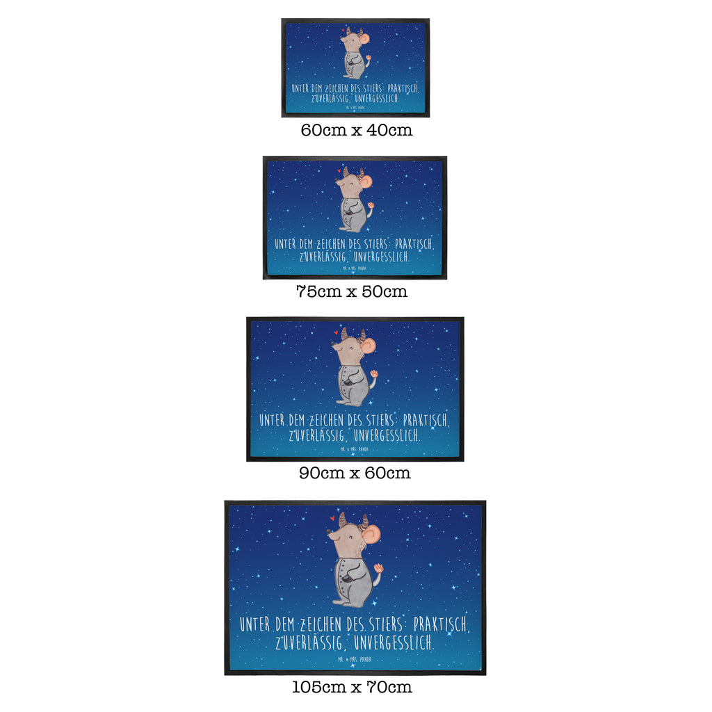 Fußmatte Stier Astrologie Stier, Sternzeichen, Astrologie, Tierkreiszeichen, Geburtstagsgeschenk, Geschenk, Geschenkidee zum Geburtstag Türvorleger, Schmutzmatte, Fußabtreter, Matte, Schmutzfänger, Fußabstreifer, Schmutzfangmatte, Türmatte, Motivfußmatte,  Haustürmatte, Vorleger  