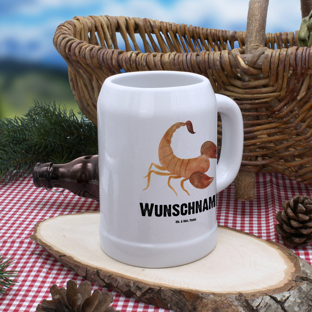 Personalisierter Bierkrug Sternzeichen Skorpion Bierkrug mit Namen, Bierkrug personalisieren, Bierglas mit Namen, Personalisierung, Bedrucken, Tierkreiszeichen, Sternzeichen, Horoskop, Astrologie, Aszendent, Skorpione, Skorpion Geschenk, Skorpion Sternzeichen, Geschenk Oktober, Geschenk November, Geburtstag Oktober, Geburtstag November