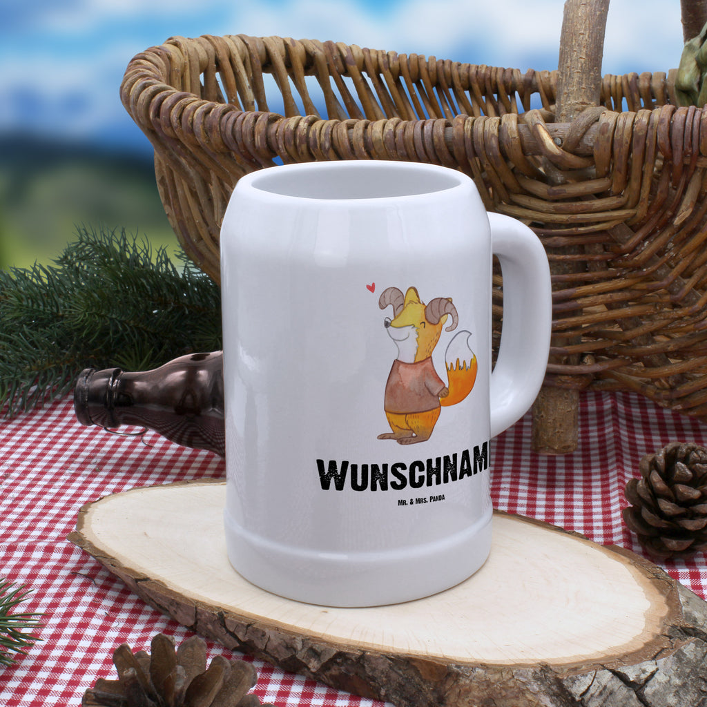 Personalisierter Bierkrug Widder Astologie Bierkrug mit Namen, Bierkrug personalisieren, Bierglas mit Namen, Personalisierung, Bedrucken, Tierkreiszeichen, Sternzeichen, Horoskop, Astrologie, Aszendent, Widder, Geburtstagsgeschenk, Geschenk