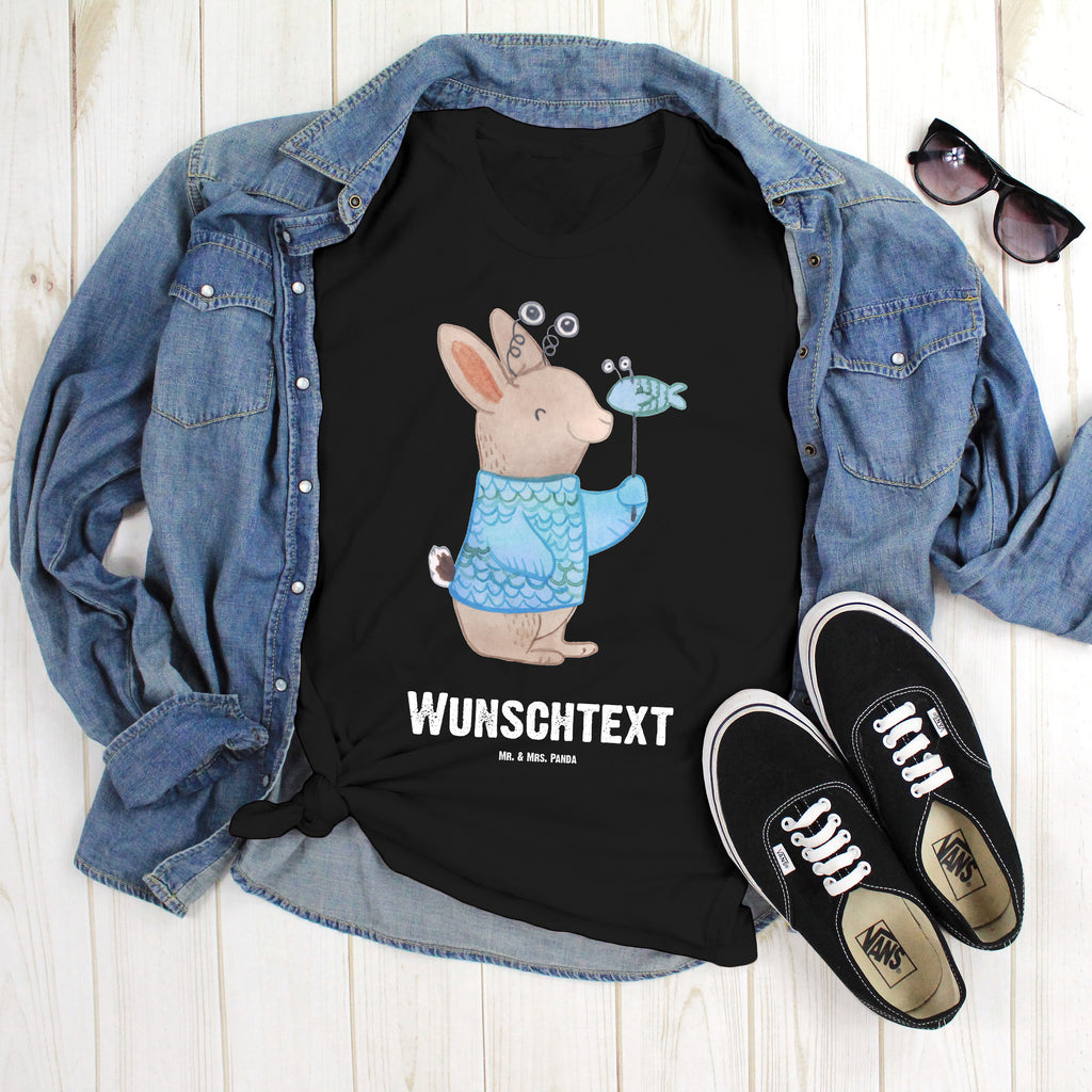 Größe XXL Personalisiertes T-Shirt Fische Astrologie T-Shirt Personalisiert, T-Shirt mit Namen, T-Shirt mit Aufruck, Männer, Frauen, Wunschtext, Bedrucken, Tierkreiszeichen, Sternzeichen, Horoskop, Astrologie, Aszendent, Fischer, Geburtstagsgeschenk, Geschenkidee zum Geburtstag
