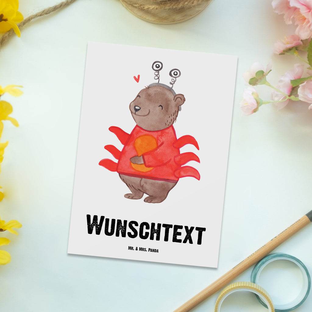 Personalisierte Postkarte Krebs Astrologie Postkarte mit Namen, Postkarte bedrucken, Postkarte mit Wunschtext, Postkarte personalisierbar, Geschenkkarte mit Namen, Grußkarte mit Namen, Karte mit Namen, Einladung mit Namen, Ansichtskarte mit Namen, Geschenkkarte mit Wunschtext, Grußkarte mit Wunschtext, Karte mit Wunschtext, Einladung mit Wunschtext, Ansichtskarte mit Wunschtext, Tierkreiszeichen, Sternzeichen, Horoskop, Astrologie, Aszendent, Krebs, Geburtstagsgeschenk, Geschenk